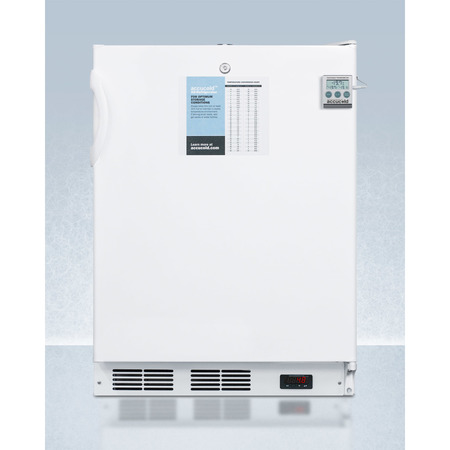 ACCUCOLD 24" Wide All-Refrigerator, ADA Compliant FF7LWPLUS2ADA